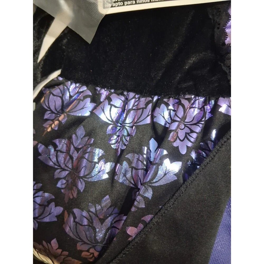 NWT Way To Celebrate  Girls Gothic Queen Costume Size M 7/8 Halloween